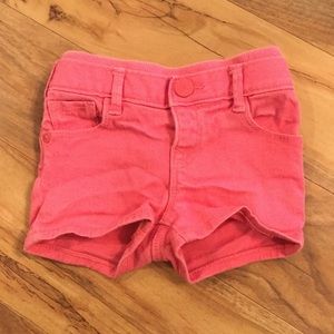 Pink baby Gap shorts